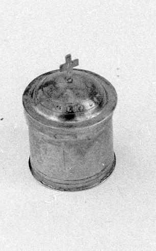 vasetti per oli santi - bottega italiana (fine/inizio secc. XIX/ XX)