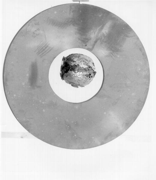 COSMO CON DUE FIGURE NERE (pannello) di Raccagni Andrea (sec. XX)