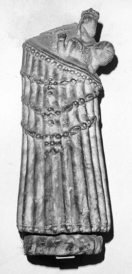 Madonna di Loreto, Madonna con Bambino (rilievo, frammento) - bottega toscana (sec. XVII)