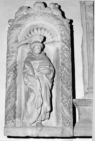 San Pietro martire (rilievo) di Guardi Andrea di Francesco (sec. XV)