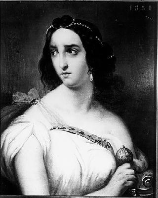 ritratto di donna (dipinto) - ambito italiano (prima metà sec. XIX)