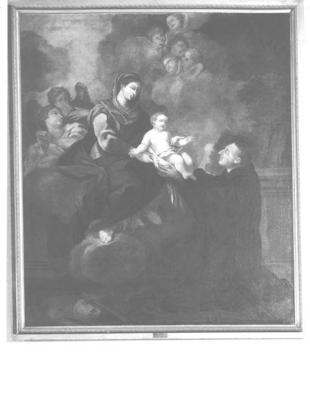 Madonna con Bambino e Sant'Antonio da Padova (dipinto) - ambito toscano (sec. XVIII)
