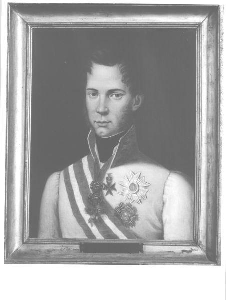 RITRATTO DI LEOPOLDO II DI LORENA (dipinto) - ambito italiano (sec. XIX)