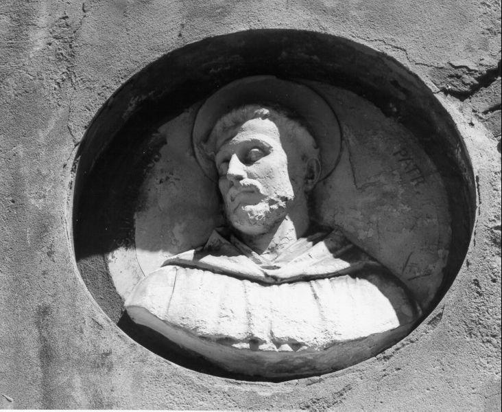 SAN DOMENICO (rilievo) di Pochini Vittorio (sec. XX)