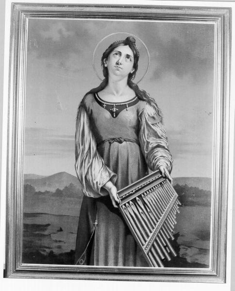 Santa Cecilia (stampa) - ambito italiano (prima metà sec. XX)