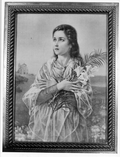 SANTA MARIA GORETTI (dipinto) - ambito romano (sec. XX)