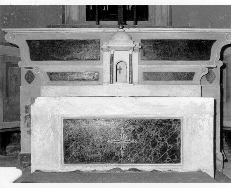 altare maggiore - bottega toscana (prima metà sec. XIX)