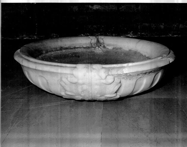 acquasantiera - bottega toscana (metà sec. XVIII)