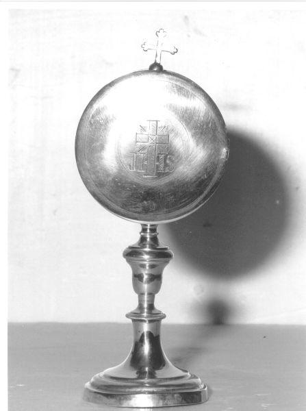 ostensorio - bottega italiana (seconda metà sec. XVIII)