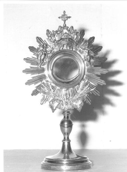 ostensorio - bottega italiana (sec. XX)