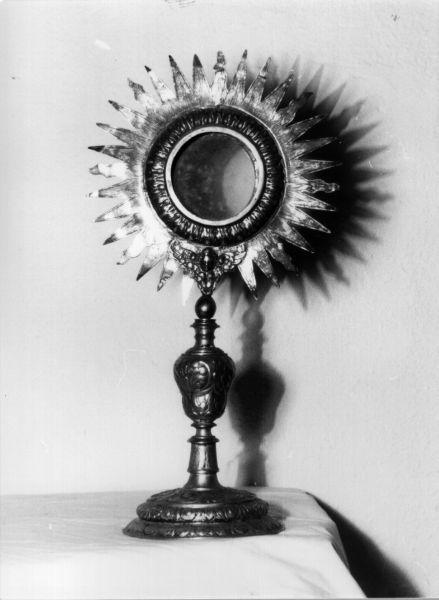 ostensorio - bottega toscana (prima metà sec. XVIII)