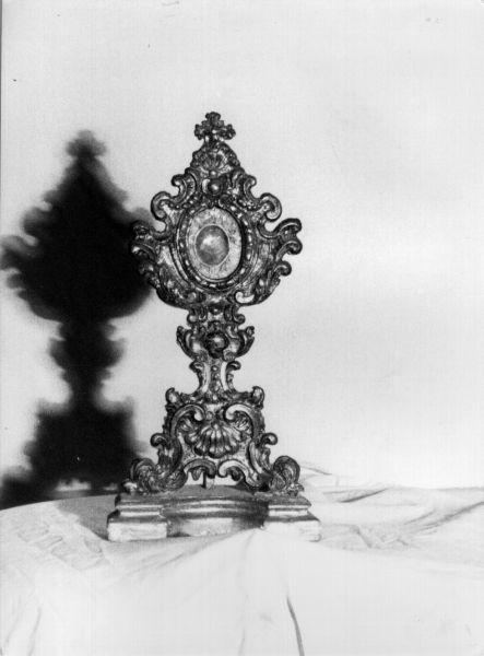 reliquiario, serie - bottega toscana (metà sec. XVIII)