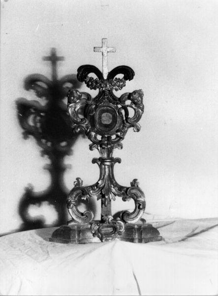 reliquiario, serie - bottega toscana (seconda metà sec. XVIII)