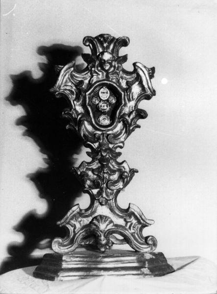 reliquiario - bottega toscana (seconda metà sec. XVIII)