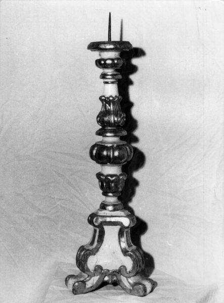 candeliere, serie - bottega toscana (prima metà sec. XIX)