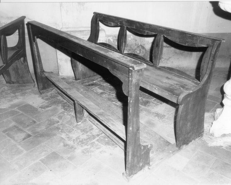 panca, serie - bottega toscana (seconda metà sec. XIX)