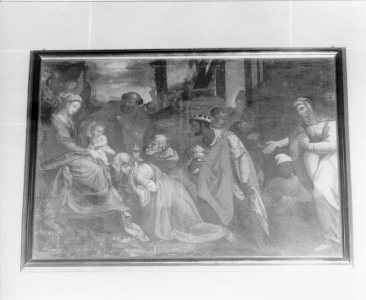 adorazione dei Re Magi (dipinto) - ambito italiano (metà sec. XVIII)