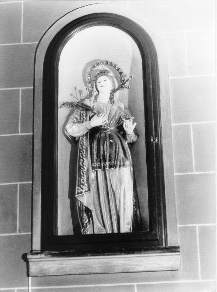 SANTA LUCIA (statua) - bottega toscana (inizio sec. XX)