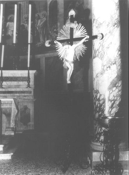 crocifisso - bottega toscana (metà sec. XIX)