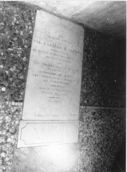 lastra tombale - bottega toscana (sec. XIX)