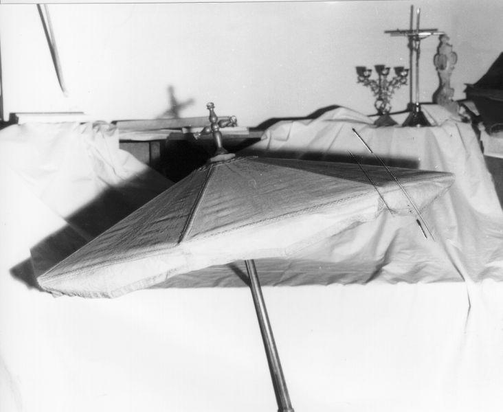 ombrellino processionale - manifattura italiana (fine sec. XIX)