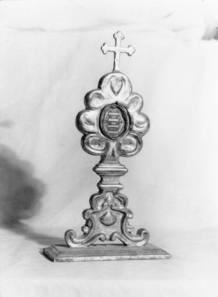 reliquiario - ambito italiano (prima metà sec. XIX)