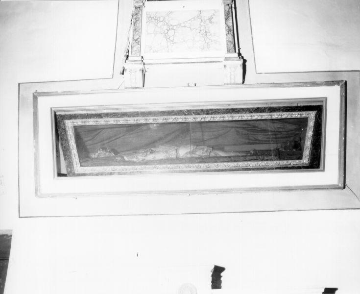 reliquiario a teca - a urna - ambito toscano (metà sec. XIX)