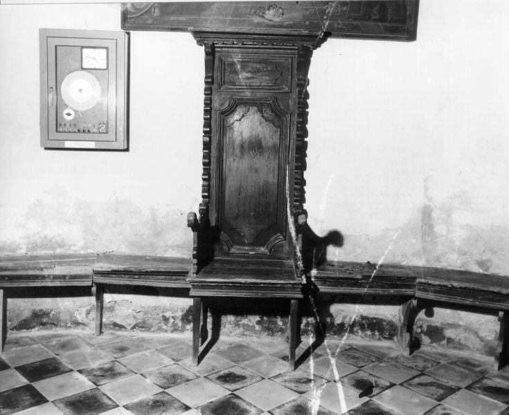 stalli del coro - ambito toscano (metà sec. XVIII)