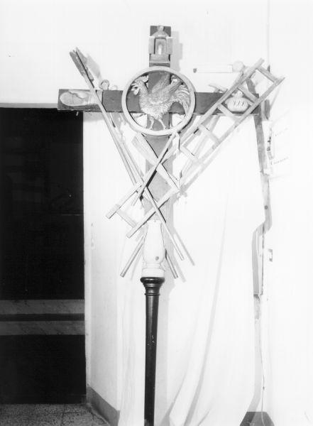 croce penitenziale - bottega toscana (metà sec. XIX)