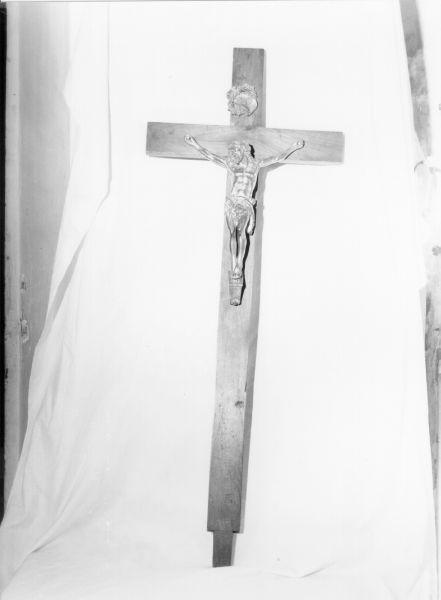 crocifisso - bottega toscana (metà sec. XIX)