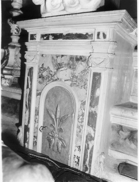 tabernacolo - bottega toscana (prima metà sec. XIX)