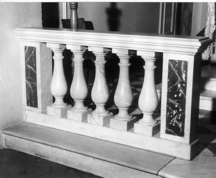 balaustrata - bottega toscana (seconda metà sec. XIX)