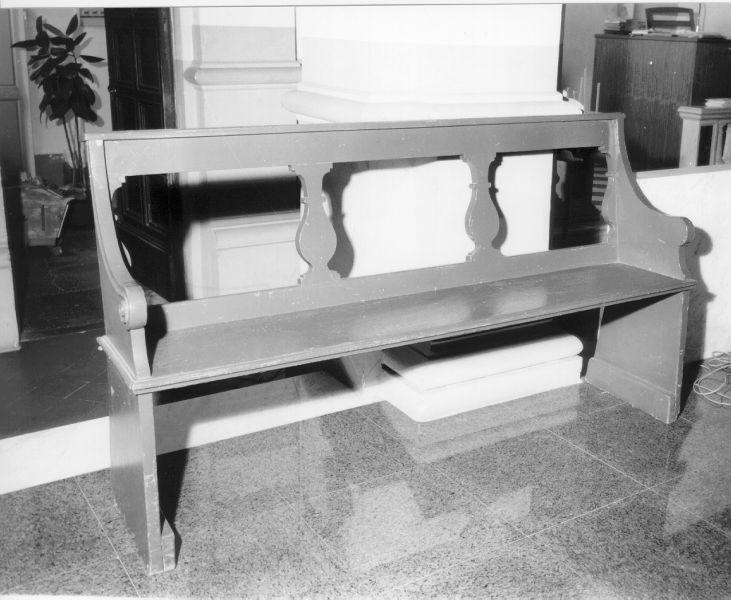 panca, serie - bottega toscana (metà sec. XIX)