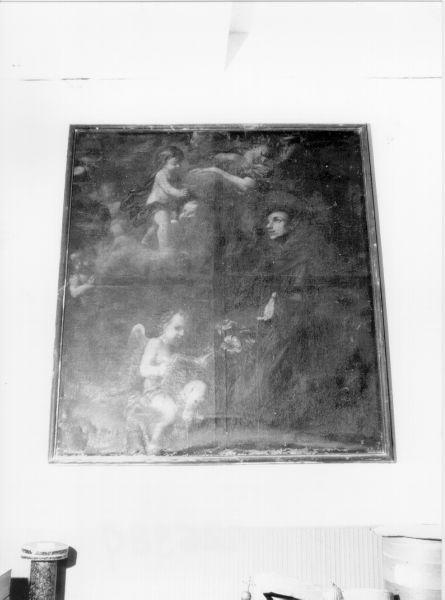 SANT'ANTONIO DA PADOVA (dipinto) - ambito toscano (sec. XVIII)