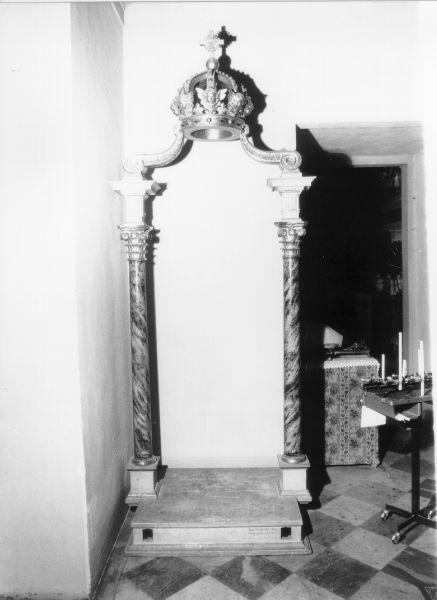 trono - bottega toscana (metà sec. XIX)