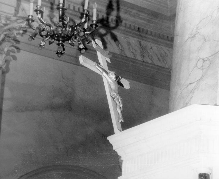 crocifisso - bottega toscana (metà sec. XIX)