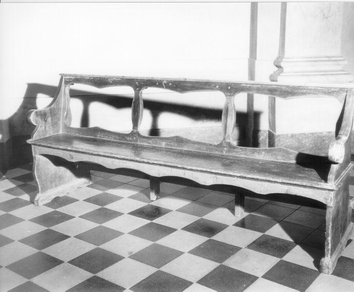 panca, serie - bottega toscana (seconda metà sec. XIX)