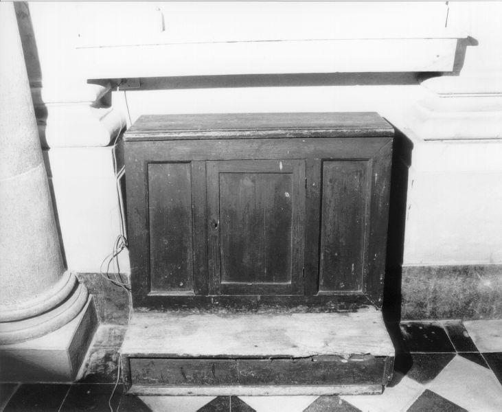 inginocchiatoio - bottega toscana (prima metà sec. XIX)