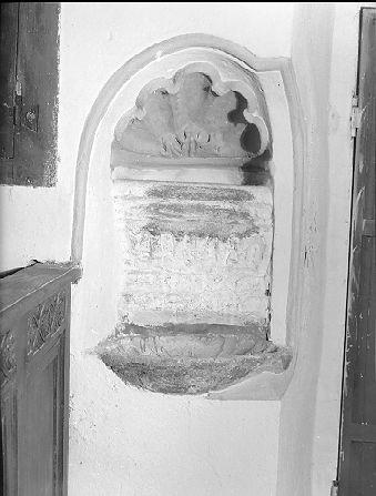 lavabo da sacrestia - ambito lunigianese (sec. XVIII)