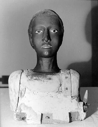 MADONNA DI LORETO (busto) - ambito lunigianese (?) (sec. XIX)