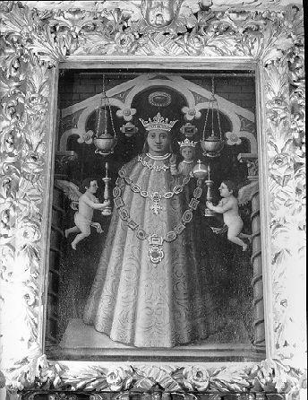 MADONNA DI LORETO (dipinto) - ambito lunigianese (seconda metà sec. XVII)