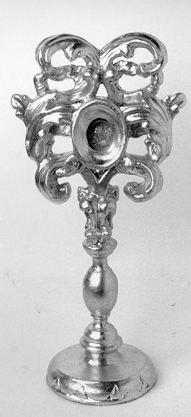 reliquiario - bottega italiana (fine/inizio secc. XVII/ XVIII)