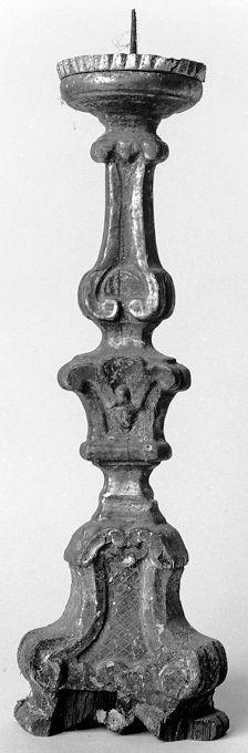 candeliere, serie - ambito lunigianese (metà sec. XVII)