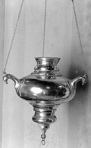 lampada del SS. Sacramento - ambito italiano (secc. XIX/ XX)