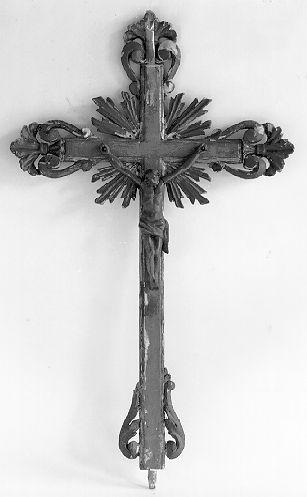 croce d'altare - ambito lunigianese (secc. XVIII/ XIX)