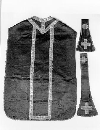 paramento liturgico - manifattura italiana (ultimo quarto sec. XVIII)