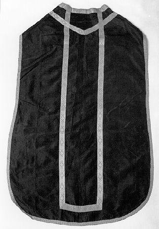 paramento liturgico - manifattura italiana (fine/inizio secc. XVIII/ XIX)