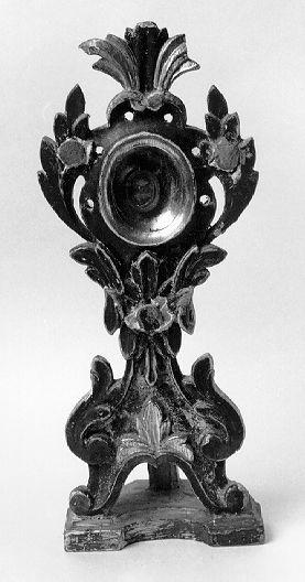 reliquiario - ambito lunigianese (prima metà sec. XIX)