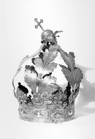 corona da statua - ambito lunigianese (?) (seconda metà sec. XIX)