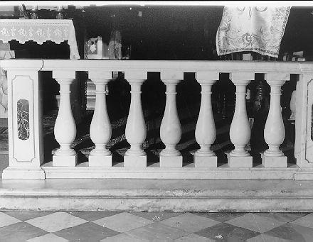 balaustrata, serie - bottega apuana (fine/inizio secc. XIX/ XX)